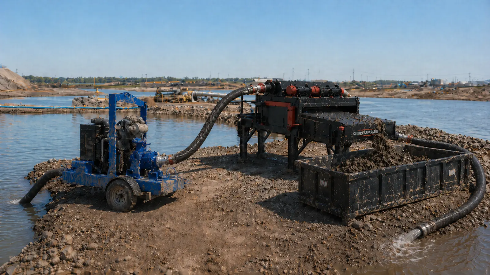 Slurry Panel 4D Shaker Screens for Dredging Slurry | Multi-Layer Screen Panels